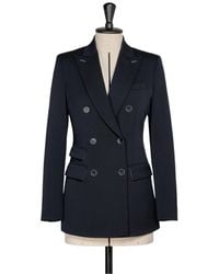 Max Mara - Mxmegrege Double-Breasted Blazer - Lyst