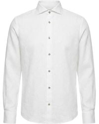 Peserico - Long-Sleeved Button-Up Shirt - Lyst