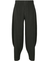 Homme Plissé Issey Miyake - Pleated Casual Pants - Lyst