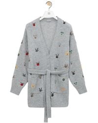 Loewe - Belted Cardigan - Lyst