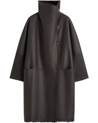 TOTEME - Totême Oversized Shearling Coat - Lyst