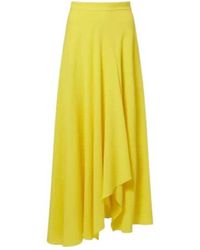ROKSANDA - Asha Crêpe Maxi Skirt - Lyst