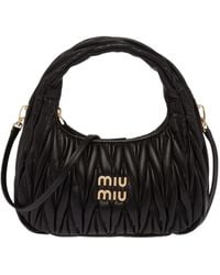 Miu Miu - Wander Half-Moon Bag - Lyst