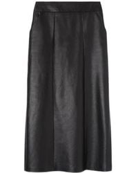 Ermanno Scervino - Leather Sheath Skirt - Lyst
