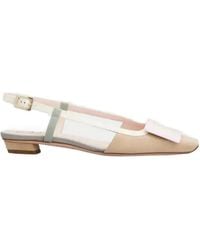 Roger Vivier - Belle Vivier Slingback Ballerinas - Lyst