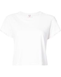 RE/DONE - Solid-Colour T-Shirt - Lyst