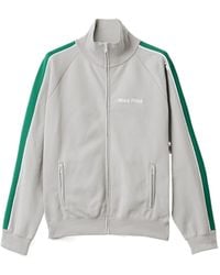 Miu Miu - Technical Yarn Zipper Sweatshirt - Lyst