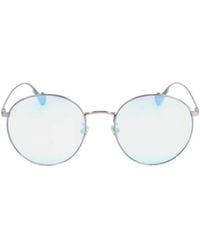 Moncler - Eyewear Round Frame Sunglasses - Lyst