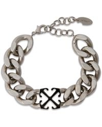 Off-White c/o Virgil Abloh - Enamel Arrow Chain Bracelet - Lyst