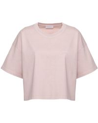 Dondup - Cropped Logo T-Shirt - Lyst