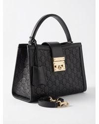 Gucci - Padlock Medium Top Handle Bag - Lyst