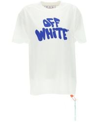 Off-White c/o Virgil Abloh - Logo Print T-Shirt - Lyst