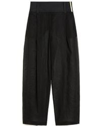 Sportmax - Spsfavetta Panel-Detail Trousers - Lyst