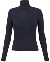 P.A.R.O.S.H. - P.A.R.O..H. Cut Out-Detail Roll Neck Jumper - Lyst