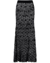 Nili Lotan - Nika Crochet Cotton Maxi Skirt - Lyst