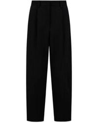 Herno - Laminar High-Waist Wide-Leg Pants - Lyst