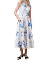 Dior - Mid-Length Belted Dress - Lyst