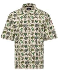 Moncler - Grenoble Day Namic Botanical Print Shirt - Lyst