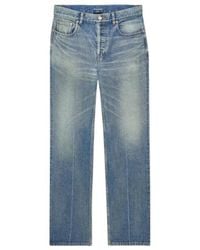 Saint Laurent - Tapered Mid-Rise Jeans - Lyst