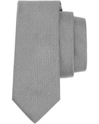 Ferragamo - Cotton And Silk Piquet Tie - Lyst