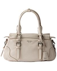 Prada - Zipped Large Shoulder Bag - Lyst