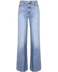 7 For All Mankind - Modern Dojo Straight-Leg Jeans - Lyst