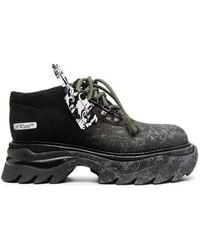 Off-White c/o Virgil Abloh - Chunky-Sole Lace-Up Sneakers - Lyst