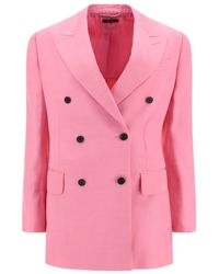 Tom Ford - Double-Breasted Tailored Blazer - Lyst