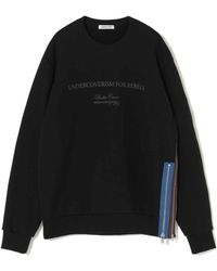Undercover - Logo Printed Crewneck Sweatshirt - Lyst