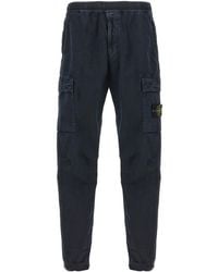 Stone Island - Regular Tapered Fit Cargo Pants - Lyst