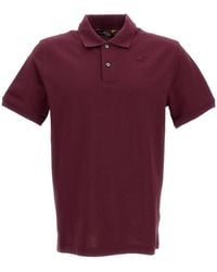 K-Way - Amedee Stretch Pique Polo Shirt - Lyst