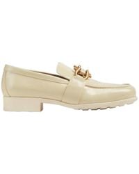 Bottega Veneta - Square Toe Loafers - Lyst