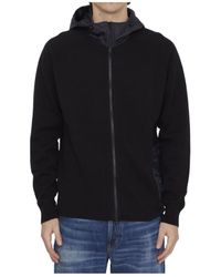 C.P. Company - Logo-Printed Zipped Fleece Hoodie - Lyst