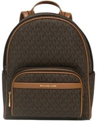 MICHAEL Michael Kors - Bex Medium Signature Logo Backpack - Lyst