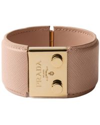 Prada - Logo Bracelet - Lyst