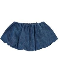 DIESEL - De-Muj-Fsj2 Balloon Mini Skirt - Lyst