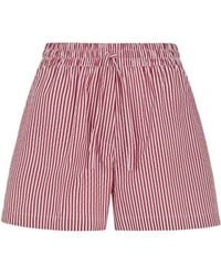 P.A.R.O.S.H. - P.A.R.O..H. Striped Drawstring Shorts - Lyst
