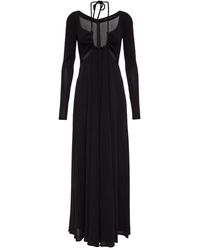 Proenza Schouler - Cutout Jersey Maxi Dress - Lyst