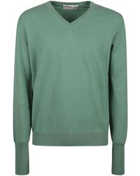 Ballantyne - Plain Stitch Sweater - Lyst