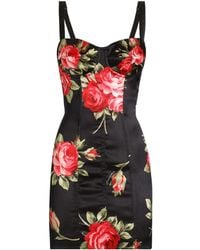 Dolce & Gabbana - 'Bouquet Rose' Dress - Lyst