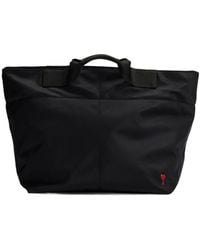 Ami Paris - Ami De Coeur Logo-Detail Tote Bag - Lyst