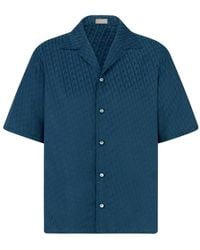 Dior - Oblique Short-Sleeved Shirt - Lyst