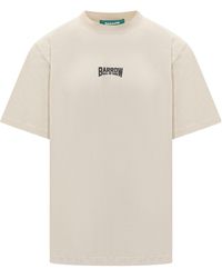 Barrow - Bear Printed Crewneck T-Shirt - Lyst