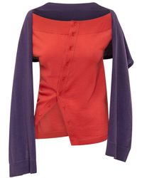 JW Anderson - Jw Anderson Shoulder Detail Tank Top - Lyst
