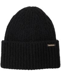 Barbour - Solid Color Beanie - Lyst