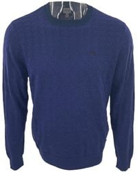 Armani Collezioni - Long-Sleeved Round-Neck Sweater - Lyst