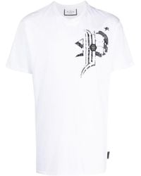 Philipp Plein - Ss Gothic Plein Round-Neck T-Shirt - Lyst