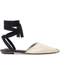Jacquemus - Pointed-Toe Flat Sandals - Lyst