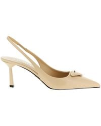 Prada - Open-Toe High-Heeled Sandals - Lyst