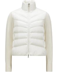 Moncler - Panelled Zip-Up Padded Jacket - Lyst
